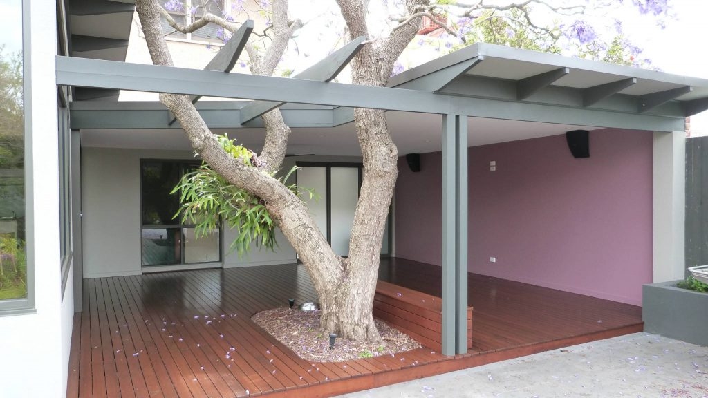 Alfresco With Open Pergola Ormond Melbourne