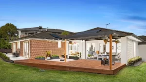 Botanic Ridge Decking Open Pergola